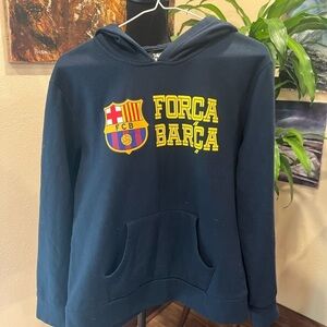 Forca Barca football club hoodie in GUC